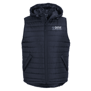 DAD Hooded Puffer Vest